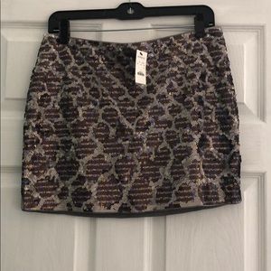 Express Sequin Skirt